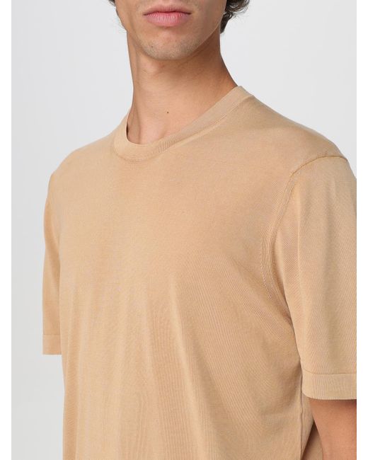 Drumohr Natural T-Shirt for men