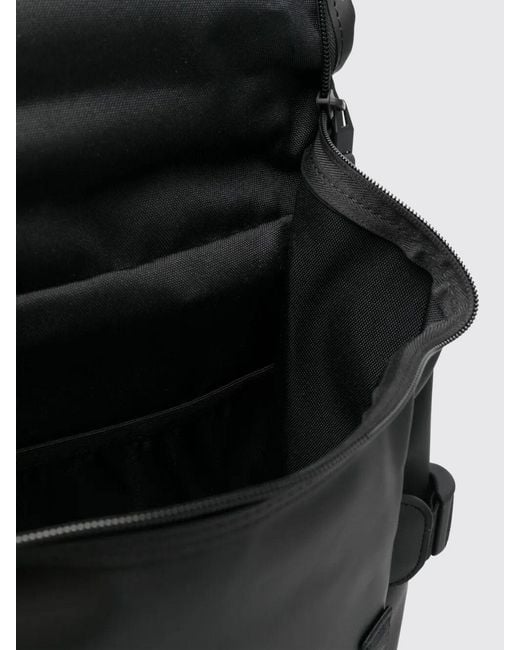 Rains Black Trail Mountaineer Backpack for men