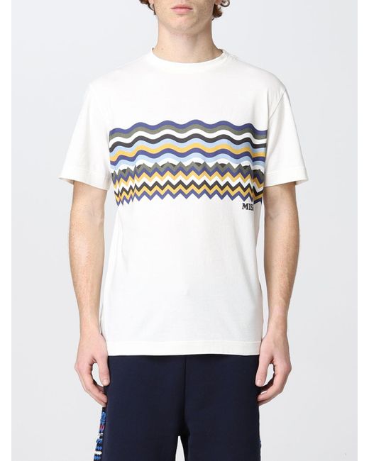Missoni T-shirt in White for Men | Lyst