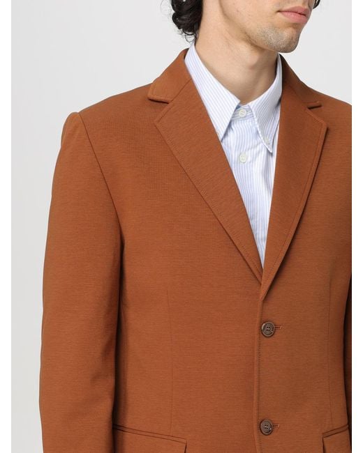 Daniele Alessandrini Brown Blazer for men
