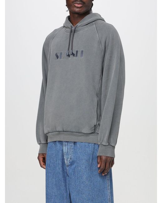 Sudadera Hombre Sunnei de hombre de color Gray