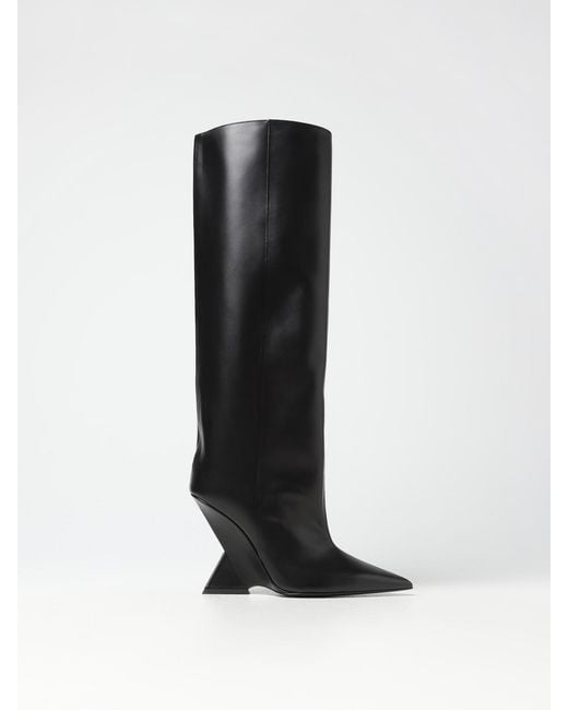 The Attico Black Boots
