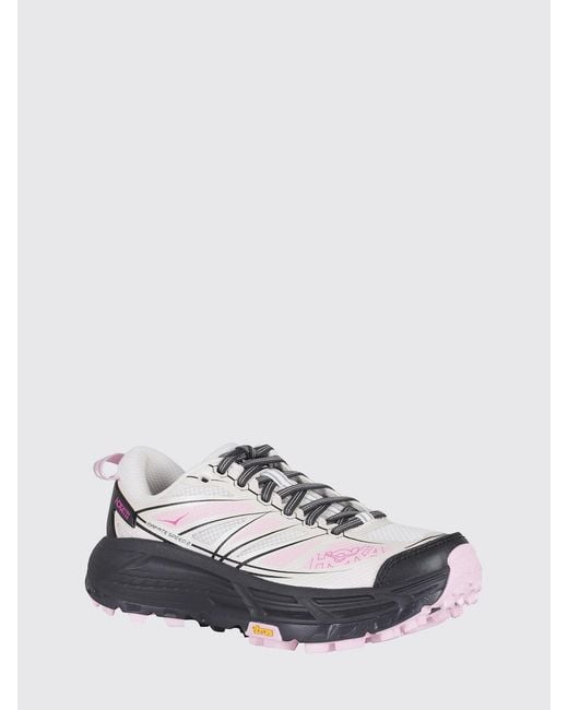 Hoka One One White Mafate Speed 2 Mesh And Rubber Sneakers