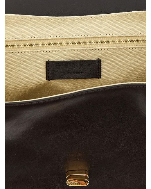 Marni Black Aube E/W Shoulder Bag