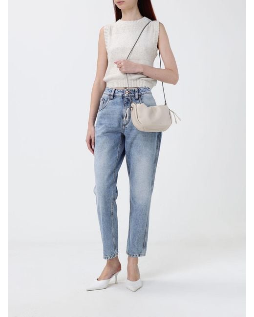 Brunello Cucinelli Natural Mellow Leather Bucket Bag
