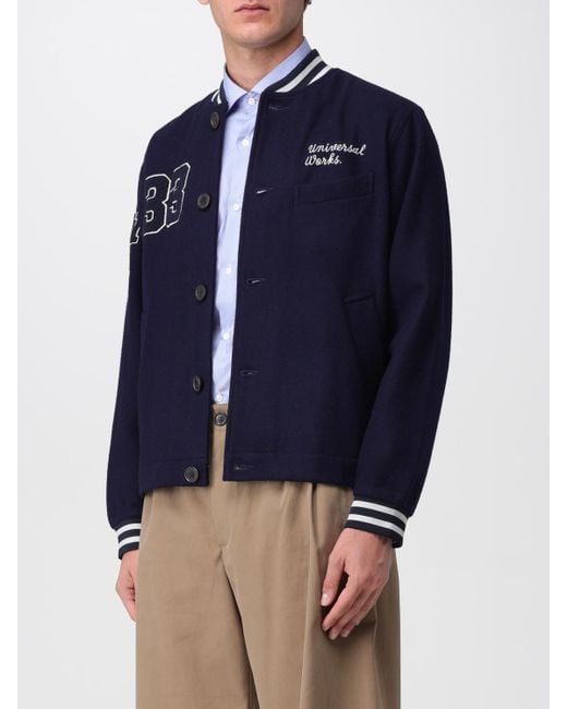 Universal Works Blue Jacket for men
