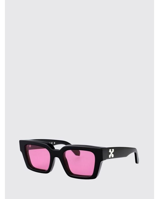 Off-White c/o Virgil Abloh Pink Oeri008C Acetate Sunglasses Virgil M for men