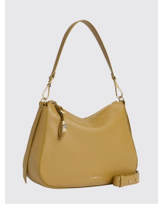 Coccinelle Metallic Nory Grained Leather Bag
