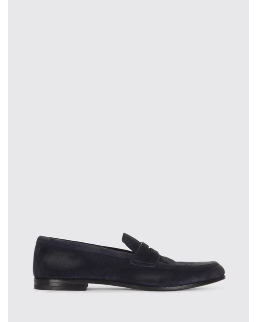 Church's White Suede Loafers for men