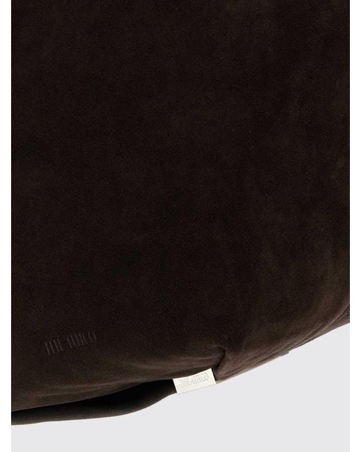 The Attico Black La Scoop Shoulder Bag