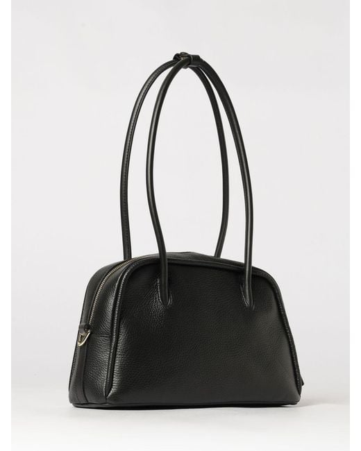 Coccinelle Black Paki Grained Leather Bag
