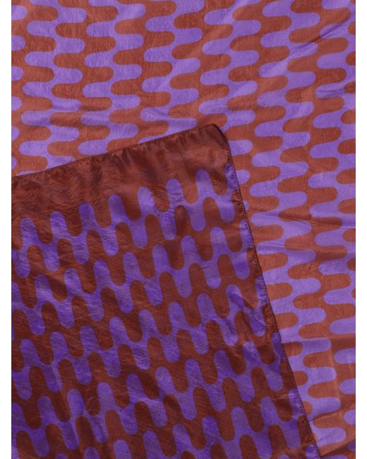 Foulard Liviana Conti en coloris Purple