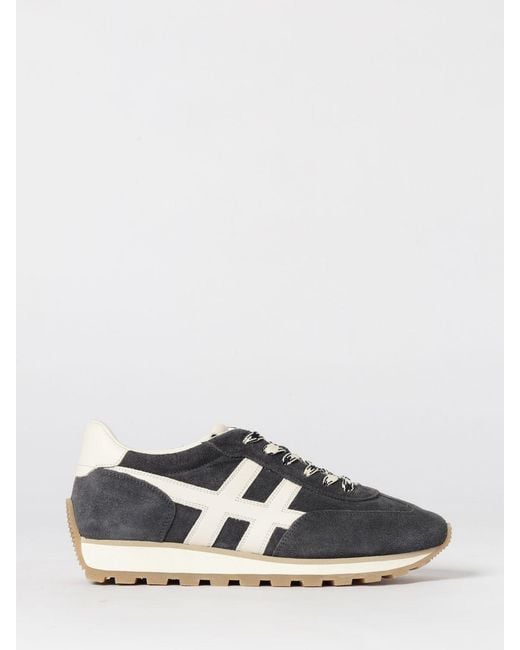 Hogan White 86Er Suede Sneakers for men