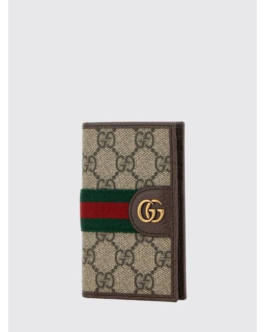 Gucci Natural Bifold Card Holder for men