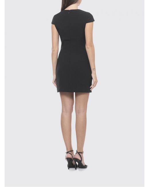 Elisabetta Franchi Black Crêpe Mini Dress