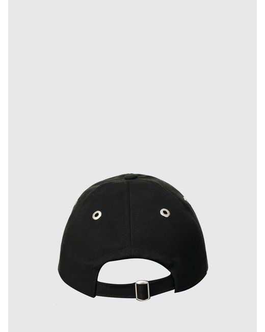 Cappello Da Baseball Con Logo di AMI in Black da Uomo