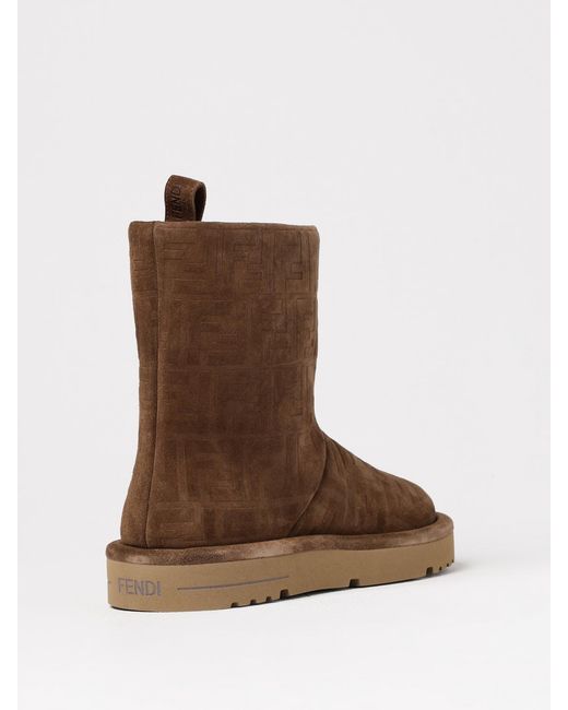 Fendi Brown Apres Chic Boots