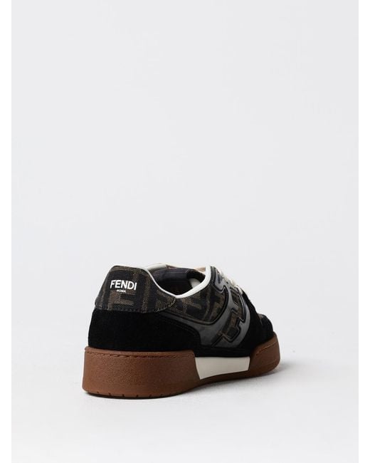 Fendi Black Match Sneakers