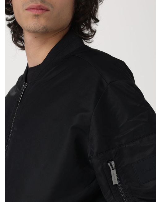 Giacca di Calvin Klein in Black da Uomo