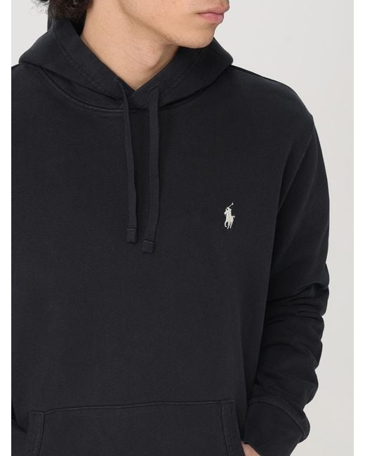 Polo Ralph Lauren Blue Mini Logo Hoodie for men