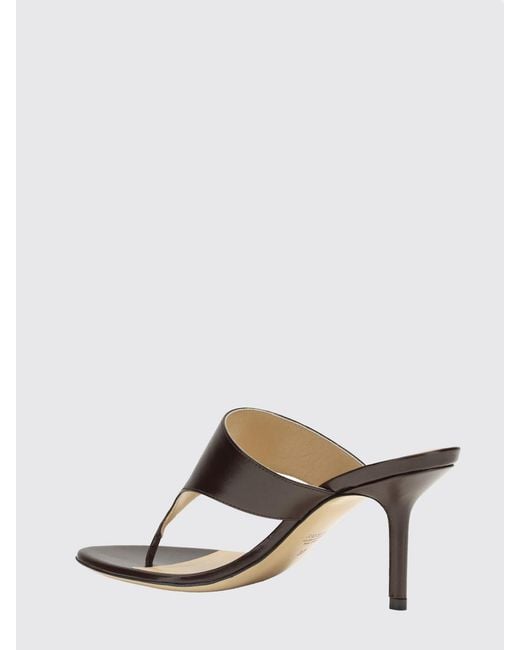 Francesco Russo Red Suede Sandal