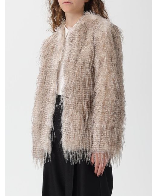 Manteau Femme Twinset en coloris Natural