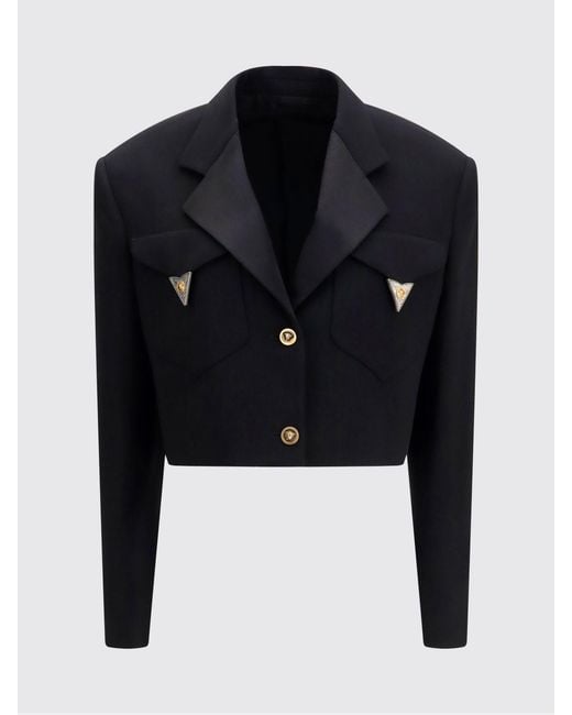 Chaqueta Mujer Versace de color Blue