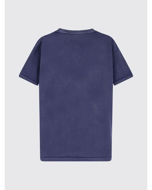 Polo Ralph Lauren Blue Cotton T-Shirt With Logo for men