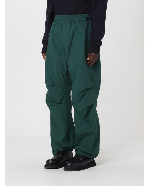 Pantalone di Burberry in Green da Uomo