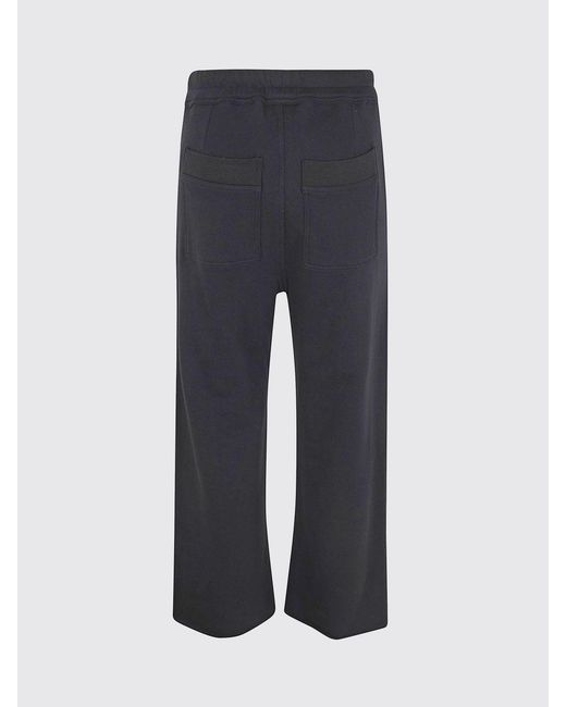 Thom Krom Blue Cotton Jogging Trousers