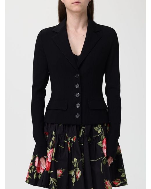 Dolce & Gabbana Black Dolce &Amp Gabbana Single Breasted Blazer