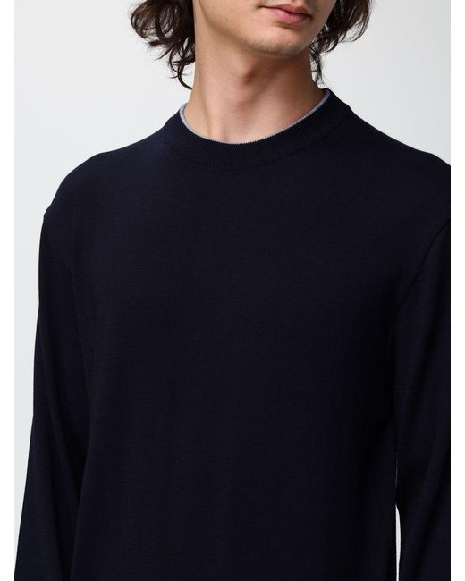Paul & Shark Blue Paul &Amp Shark Crewneck Jumper for men