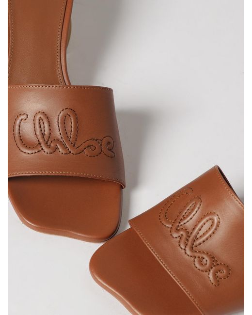 Chloé Brown ChloÉ Soleil Mules