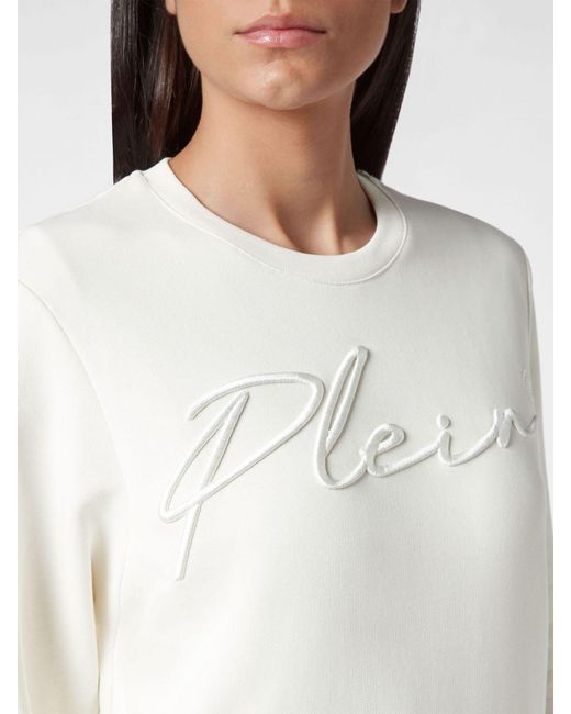 Philipp Plein White Sweatshirt