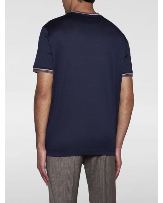 T-shirt Paul Smith pour homme en coloris Blue