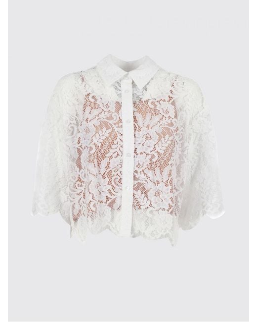 Michael Kors White Lace Shirt