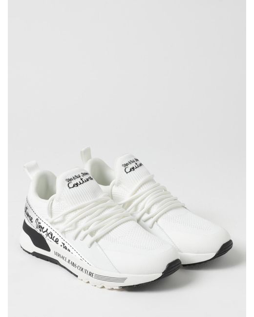 Versace Jeans Couture White Schuhe Damen