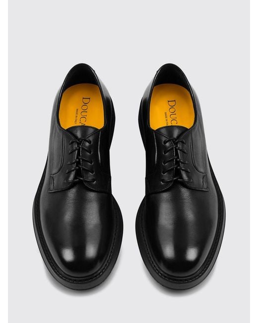Doucal's White Brogue Shoes for men