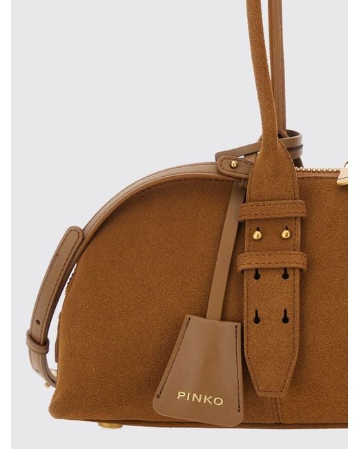 Pinko Brown Shoulder Bag