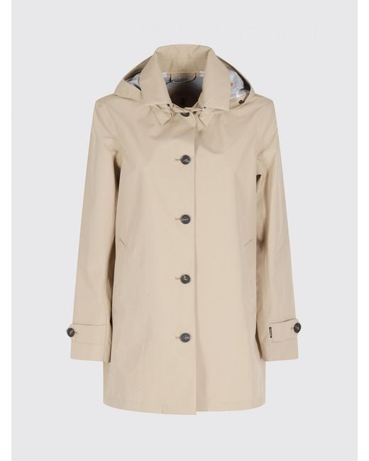 Save The Duck Natural April Polyester Raincoat