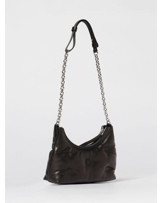 Maison Margiela White Glam Slam Quilted Leather Bag