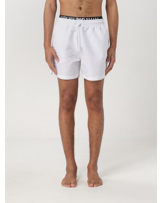 Emporio Armani Bademode Herren in White für Herren