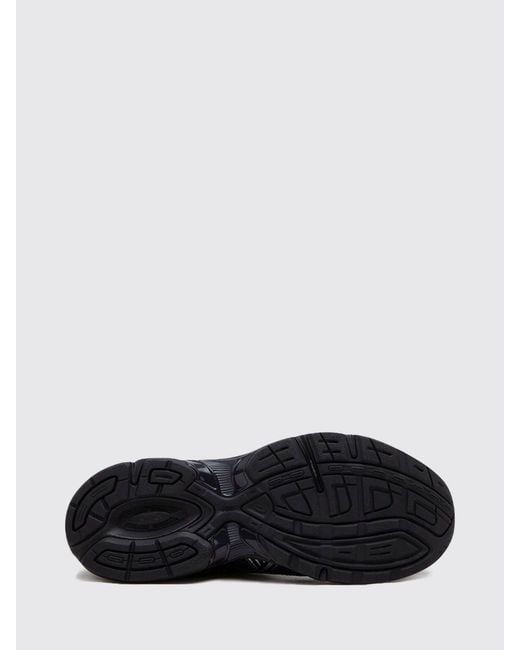 Asics Black Gel-1130 Synthetic Leather And Mesh Sneakers With Gel Technology for men