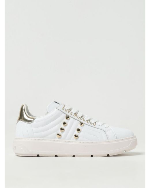 Love Moschino Natural Sneakers