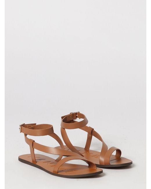 Manebí Brown Heeled Sandal