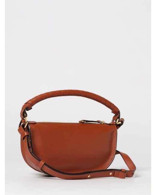 Chloé Brown Chlo&Eacute Marcie Small Ledertasche