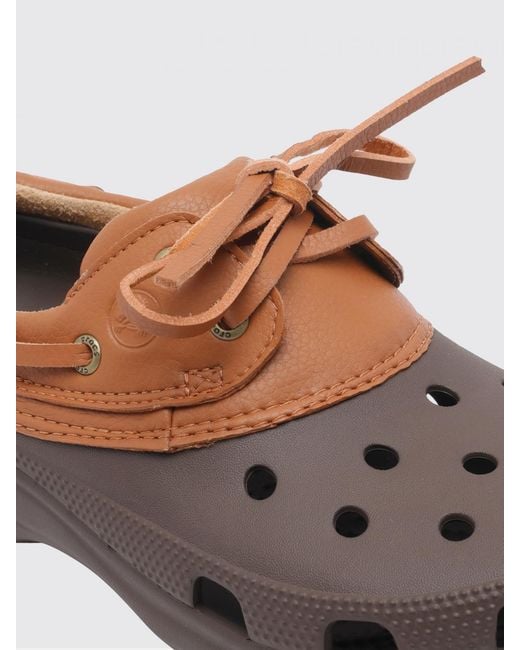 CROCSTM Brown Classic Boat Mules for men
