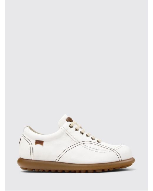 Camper White Twins Leather Sneakers for men
