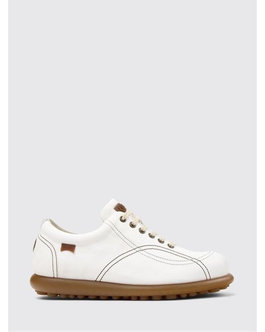 Camper White Twins Leather Sneakers for men