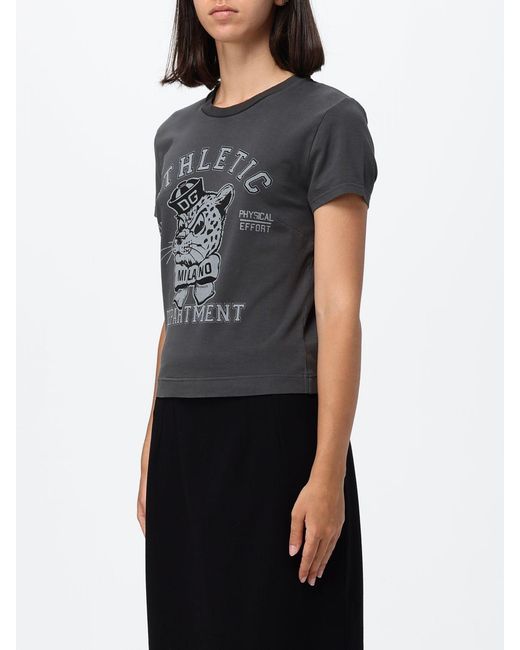 Dolce & Gabbana Black Dolce &Amp Gabbana T-Shirt